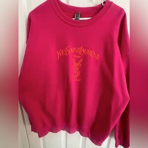 Women’s YSL inspired sweatshirt